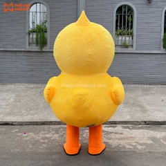 Mascot Hơi Vịt Vàng