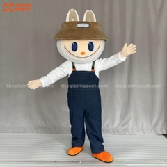 Mascot Labubu Mặc Yếm
