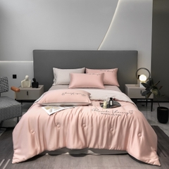 Bộ chăn ga lụa Romantic