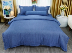 Bộ chăn ga chun chần Tencel Remi
