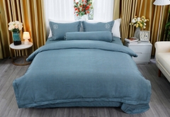 Bộ chăn ga chun chần Tencel Remi