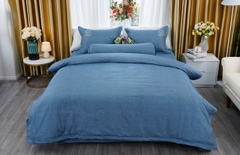 Bộ chăn ga chun chần Tencel Remi