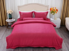 Bộ chăn ga chun chần Tencel Remi