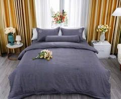 Bộ chăn ga chun chần Tencel Remi