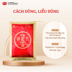 Hộp 30 Gói Nước Hồng Sâm Linh Chi KGS 1500ml (50ml/ gói)