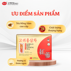 Hộp 50 Gói Trà Hồng Sâm KGS - 150g (3g / gói)