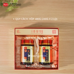 Hộp 2 Lọ Cao Hồng Sâm Plus KGS 480g (240g/ lọ)