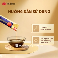 Tinh Chất Hồng Sâm Hàn Quốc Tonic Gold KGS (10ml/ gói)
