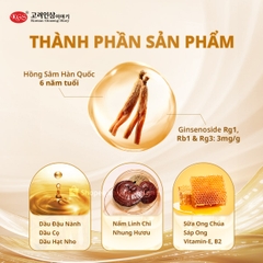 Hộp 120 Viên Hồng Sâm KGS 99.6g (830mg/viên)