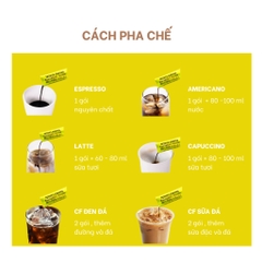 Cà phê Espresso Yellow hiệu Tethys, 10ml/ gói, 30 gói/ hộp