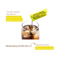 Cà phê Espresso Yellow hiệu Tethys, 10ml/ gói, 30 gói/ hộp