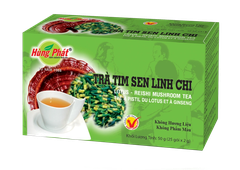 Trà Tim Sen Linh Chi - Lotus Reishi Mushroom Tea
