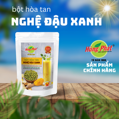 Bột Hòa Tan Nghệ Đậu Xanh - Pure Turmeric Mung Beans Instant Powder