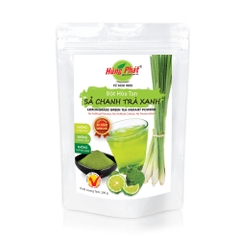 Bột Hòa Tan Sả Chanh Trà Xanh - Lemongrass Green Tea Instant Powder