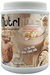 Bột Nutri 100 men men - Nutri 100 Men Men