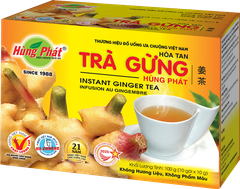 Trà Gừng Hòa Tan (Nhỏ) - Instant Ginger Tea (Small box)