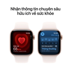 Apple Watch Series 11 42mm (GPS) Viền Nhôm Dây Cao Su Size S/M | Chính hãng Apple Việt Nam