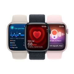 Apple Watch Series 9 41mm (4G) viền nhôm dây cao su | Chính hãng Apple Việt Nam