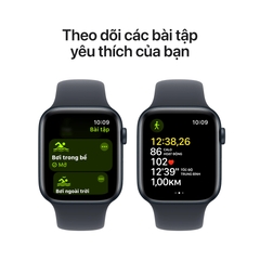Apple Watch SE 2 2024 44mm (GPS) Viền Nhôm Dây Cao Su | Chính hãng Apple Việt Nam