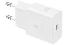 Sạc nhanh Samsung 15W type C, Trắng