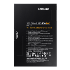 Ổ cứng SSD gắn trong 870 EVO SATA 2.5 inch 500GB MZ-77E500BW