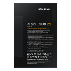 Ổ cứng SSD gắn trong 870 QVO SATA 2.5" 2TB MZ-77Q2T0BW
