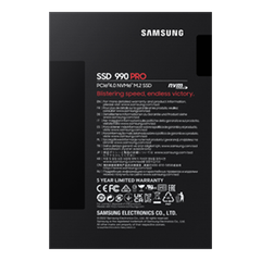 Ổ cứng SSD gắn trong 990 PRO NVMeTM M.2 1TB MZ-V9P1T0BW