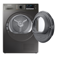 Máy sấy bơm nhiệt Samsung Heatpump với Bộ 3 cảm biến Optimal Dry, 9kg; DV90TA240AX/SV