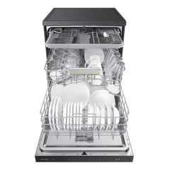 Máy rửa bát Bespoke DW60CB750FAPSV với hệ thống rửa xoáy kép Water Jet Clean™