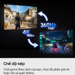 27" Odyssey G7 G70F 4K 180HZ Màn hình Gaming