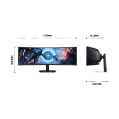 49" Odyssey G9 G91F DQHD 144Hz Gaming Monitor