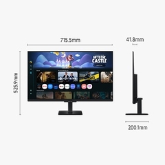 27"/32" Smart Monitor M5 M50F FHD (Black)