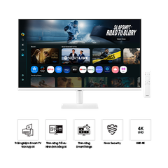 32" Smart Monitor M7 M70F 4K Samsung Vision AI