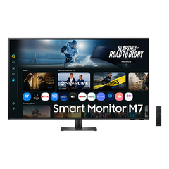 43" Smart Monitor M7 M70F (Black) 4K Samsung Vision AI