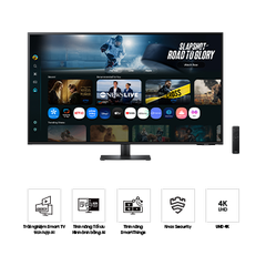 43" Smart Monitor M7 M70F (Black) 4K Samsung Vision AI