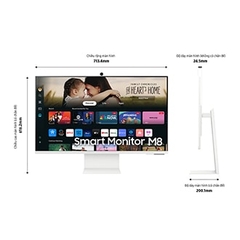 Màn Hình Thông Minh 32 inch M8 M80D UHD LS32DM801UEXXV