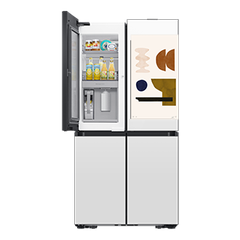 BESPOKE RF9000 T style French Door Refrigerators with 32” Family Hub