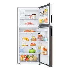 Tủ Lạnh Bespoke Ngăn Đông Trên với Đông Mềm Linh Hoạt 4 Chế Độ Optimal Fresh+ màu Trắng Thạch Anh/Nâu Ánh Than, 382L