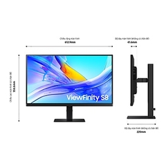 Màn Hình 27 Inch ViewFinity S8 S80D UHD LS27D804UAEXXV