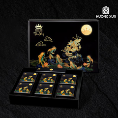 Bánh trung thu Kinh Đô Trăng Vàng Long Ngư Vọng Nguyệt Hộp 6 bánh
