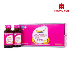 Nước Collagen5000 Đông Trùng Hạ Thảo BIOK Hộp 10 Chai