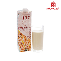 Sữa hạt dẻ cười nguyên chất 137 Degrees hộp 1 lít