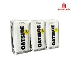 Lốc 3 Hộp Sữa Yến Mạch Vị Nguyên Bản Oatside 200ml