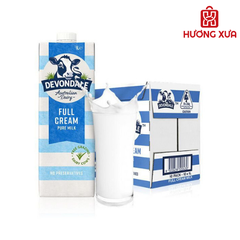 Sữa Tươi Devondale Nguyên Kem Thùng 24 hộp x 200ml