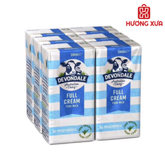 Sữa Tươi Devondale Nguyên Kem Thùng 24 hộp x 200ml