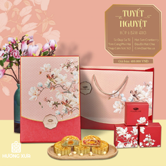 Bánh Trung Thu Bibica 2025 Hộp Tuyết Nguyệt