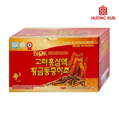 Nước Hồng Sâm Đông Trùng Hạ Thảo BIOK hộp 10 chai