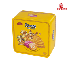 Kẹo cứng sữa trái cây Bonart Nhân Sốt Trái Cây (HT vuông) 120g
