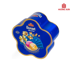 Kẹo cứng sữa trái cây Bonart Nhân Sốt Trái Cây (HT hoa mai) 120g