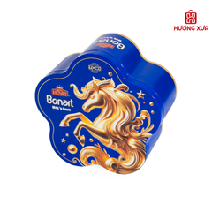 Kẹo cứng sữa trái cây Bonart Nhân Sốt Trái Cây (HT hoa mai) 120g